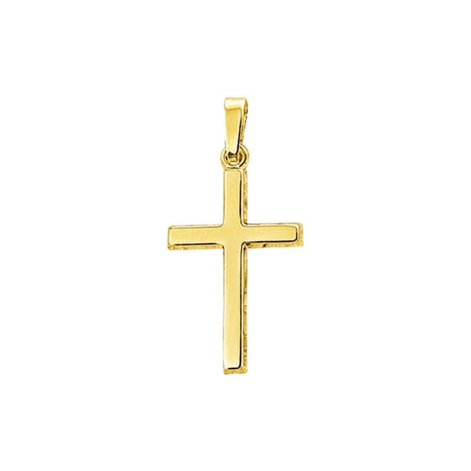 Gouden kruisje hanger 4005210
