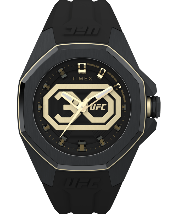 Timex UFC Pro TW2V90200 Horloge - Siliconen - Zwart - Ø 45 mm
