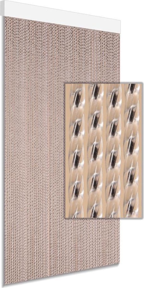 DEGOR Milan - Vliegengordijn - 100x230 cm - Zwart