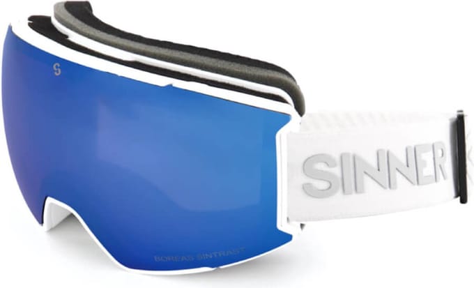 SINNER - BOREAS SKIBRIL - Mat Wit - Unisex - One Size