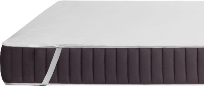 ARBASCASS - Waterdichte Matrasbeschermer 90x200 cm - Katoenen Oppervlak - Ademend - Antibacteriëel - Wit