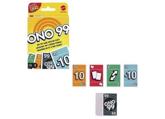 O'NO 99 - Mattel Games - Kaartspel