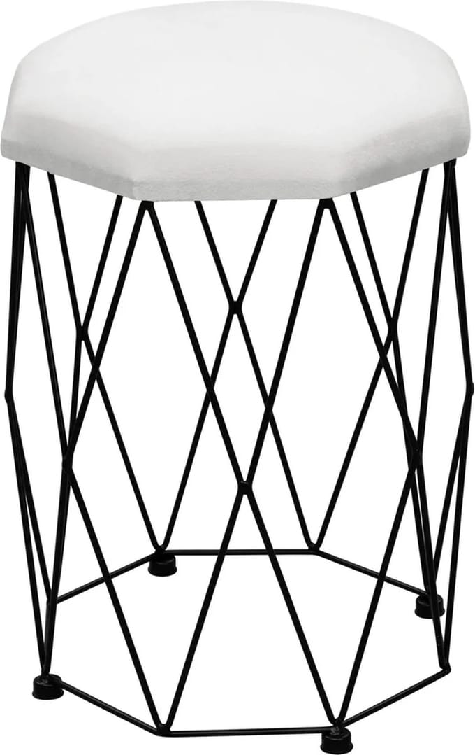 BukkitBow - Kapkruk - Fluwelen Kruk - met Metalen Frame - Modern Design