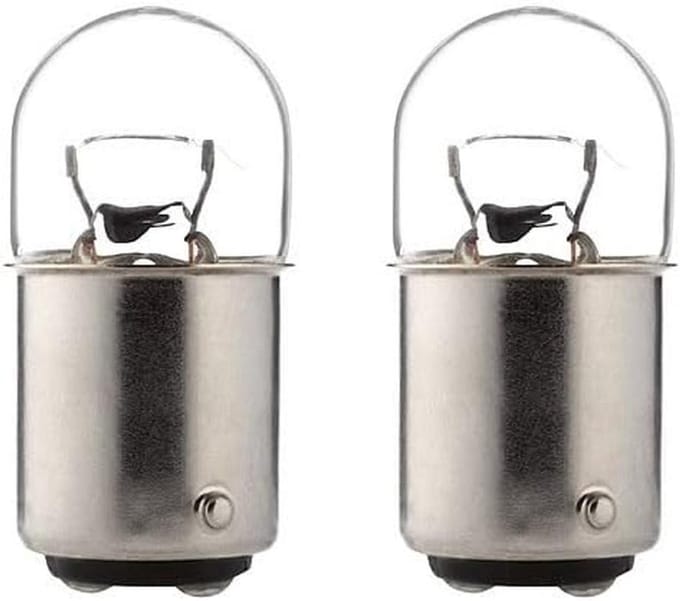 2x 6V 5W BA15D Gloeilampen - Geschikt voor Auto, Motorfiets, Scooter en Tractor