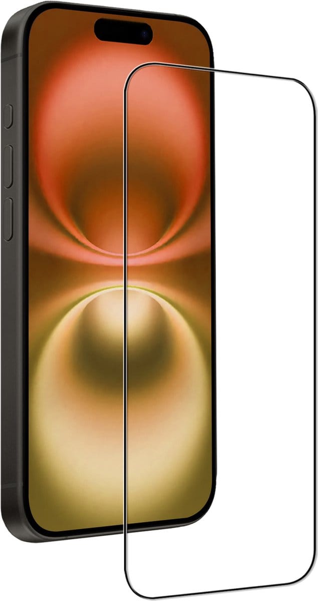 Screenprotector - Geschikt voor Apple iPhone 16 - Full Cover - Gehard Glas - Beschermglas - Tempered Glass - Screen Protector