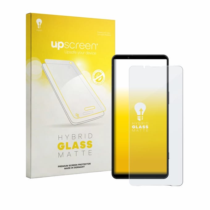 upscreen - Screenprotector voor Sony Xperia 1 VIII - Folie Beschermfolie Beschermglas matte