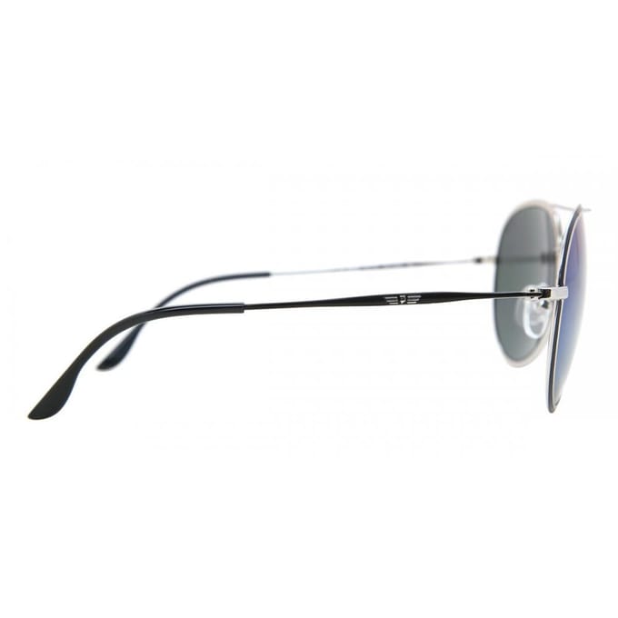 Politie S8299m 583b Unisex Zonnebril Black Silver/61 gray