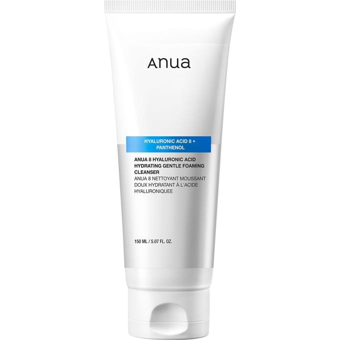 Anua 8 Hyaluronic Acid Hydrating Gentle Foaming Cleanser 150ml