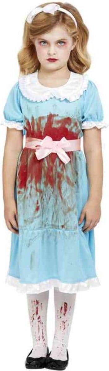 Smiffys Kinder Kostuum -Kids tm 6 jaar- Evil Twin Blauw