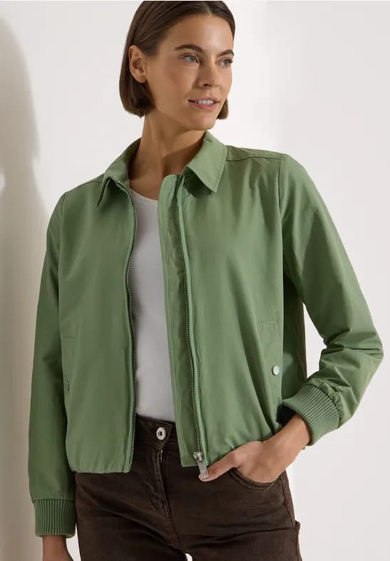 Blouson met overhemdkraag