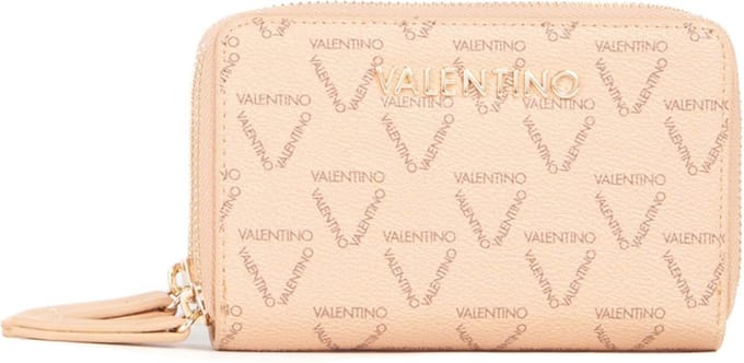 VALENTINO Portemonnee Lady Re Zip Around Wallet Beige / Multicolor