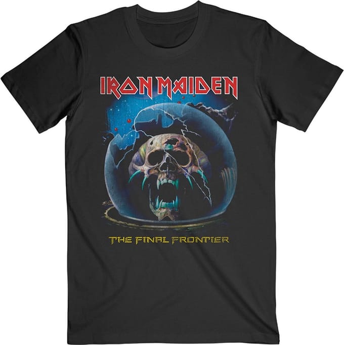 Iron Maiden Heren Tshirt -2XL- Astro Dead V.1. Zwart