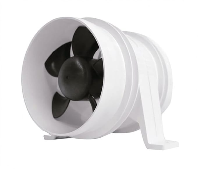 Plastimo Twinline Turbo 4000 Standaardventilator 2.5a 12v Transparant 11.5 x 12.8 x 15.4 cm