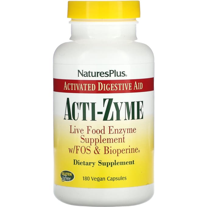 Acti-Zyme, 180 Plantaardige Capsules