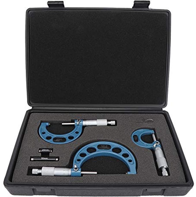 Micrometer Set 0-75 mm - Nauwkeurige Meetgereedschap voor Buitendiameter