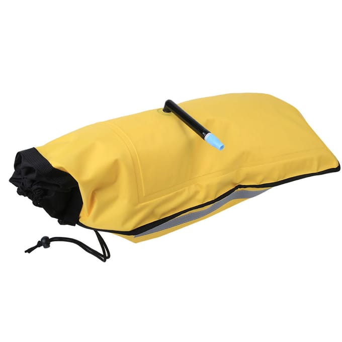Sac flottant gonflable de sauvetage en nylon pour canoë-kayak Seayak blanc