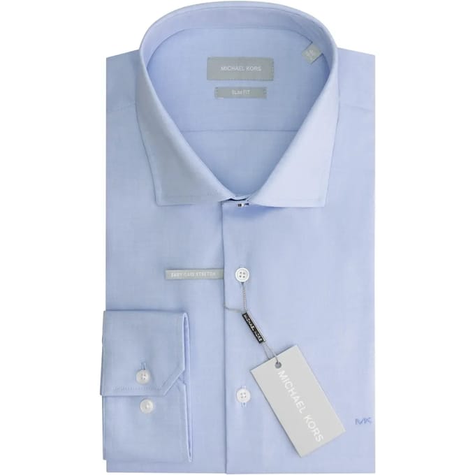 Slim fit shirt Michael Kors Pinpoint Oxford