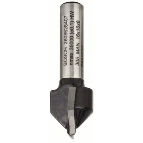 Bosch Accessories 2608628407 Groeffrees Hardmetaal Lengte 45 mm Afmeting, Ø 16 mm Schachtdiameter 8 mm