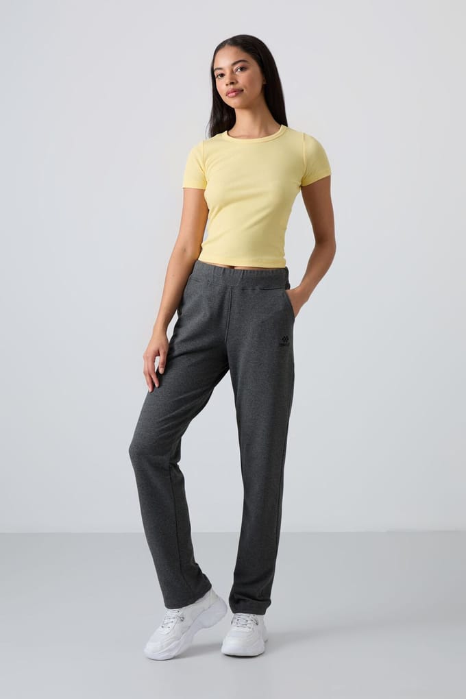 Hoge Taille Rechtegenoe Pants