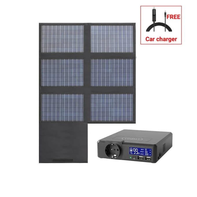 ALLPOWERS Solar Generator Kit 200W (S200 + SP026 60W Solar Panel) - S200 + SP026  Solar Panel 60W