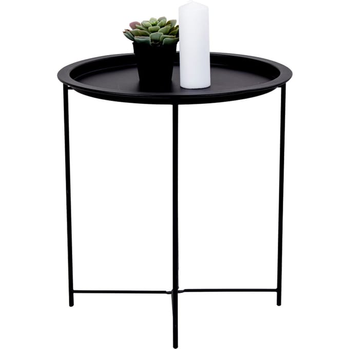 House Collection Bijzettafel Ø 47 cm Bernt Zwart