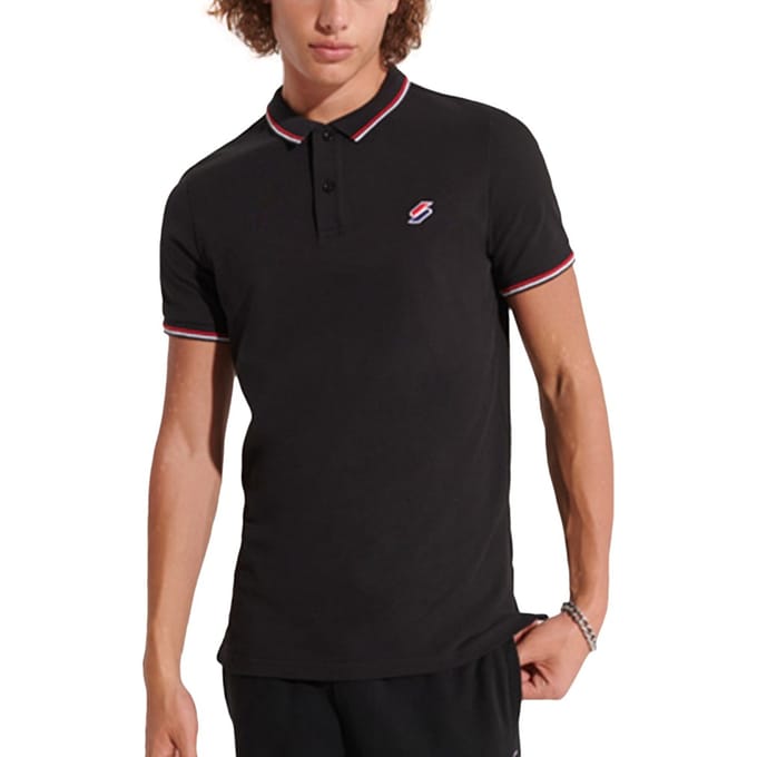 Superdry herenpolo met origineel mini-logo