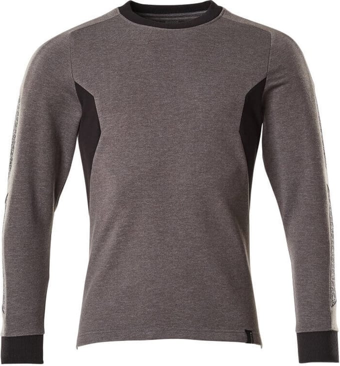 Mascot Accelerate Sweatshirt 18384-962 - donkerantraciet/zwart - L