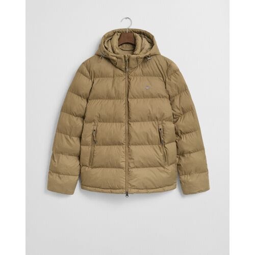 Gant Active Cloud Jacket Detachable Hood Light Taupe / male