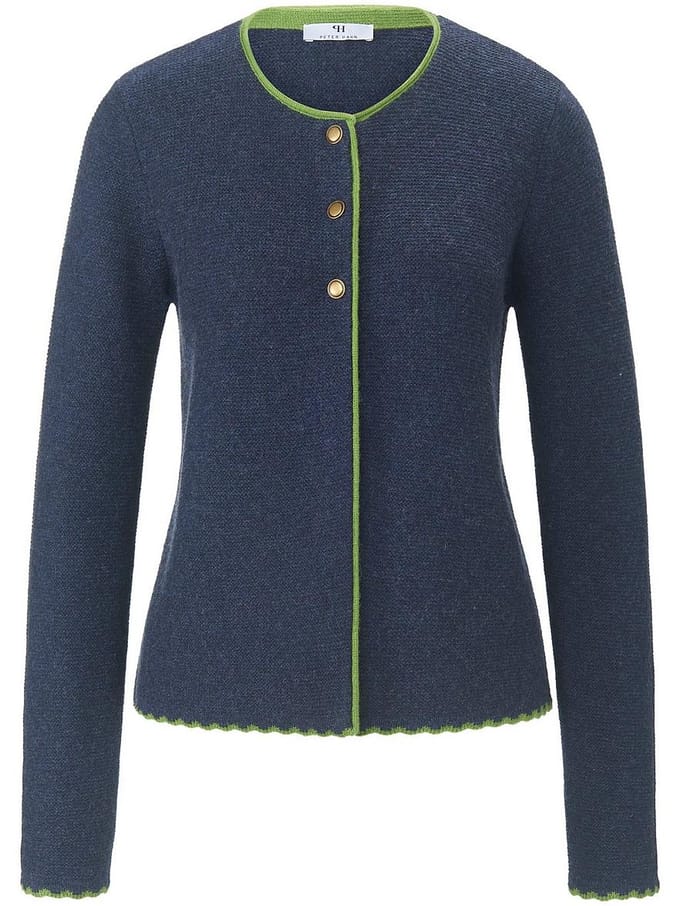 Vest lange mouwen Van Peter Hahn blauw
