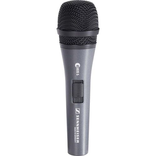 Hand Zangmicrofoon Sennheiser E 835 S Zendmethode:Kabelgebonden Incl. klem