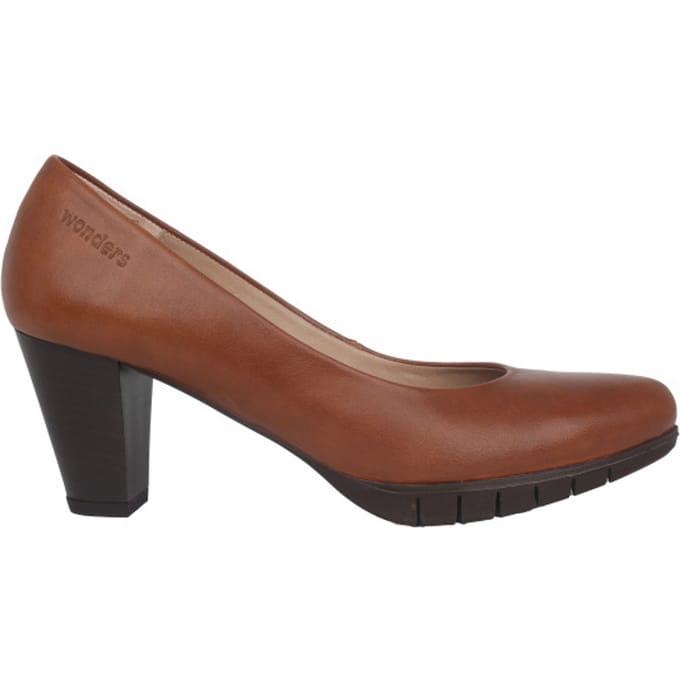 Wonders Lucy - dames pump - Bruin - maat 36 (EU) 3 (UK)