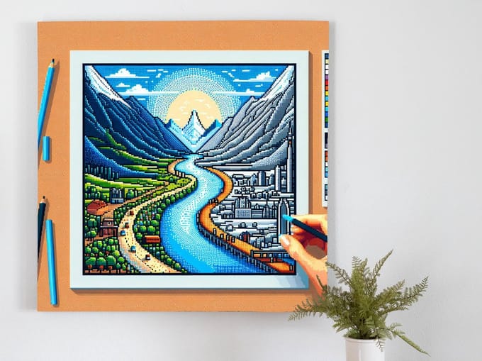 Kunstprint | Wanddecoratie | Forex | 60 × 60 cm