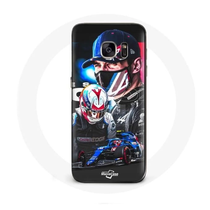 Coque - Samsung - Galaxy S7 - Formule 1 - Esteban Ocon - Protection rigide