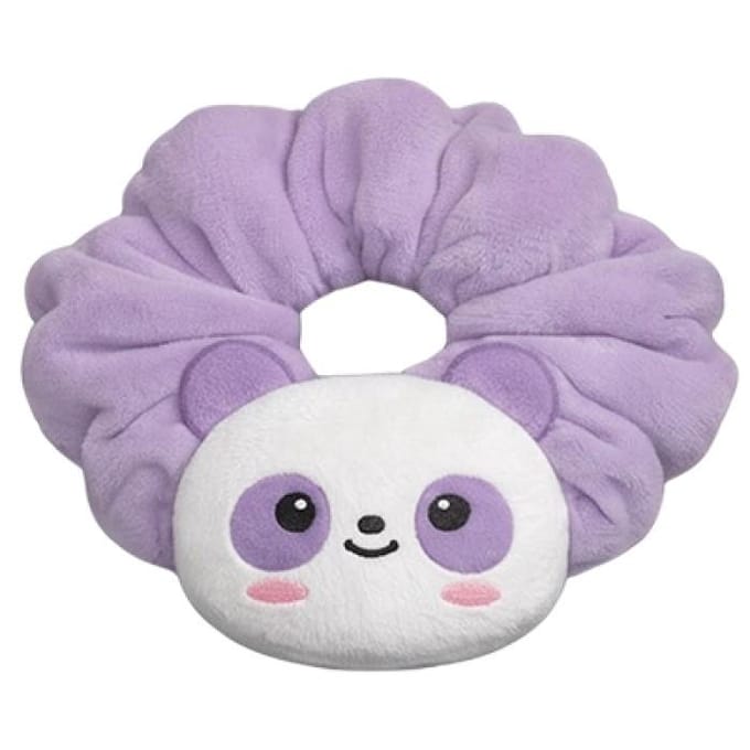 BABYMONSTER - [(CHOOM) in Seoul] MD Karakter PLUSH SCRUNCHIE Rora gray
