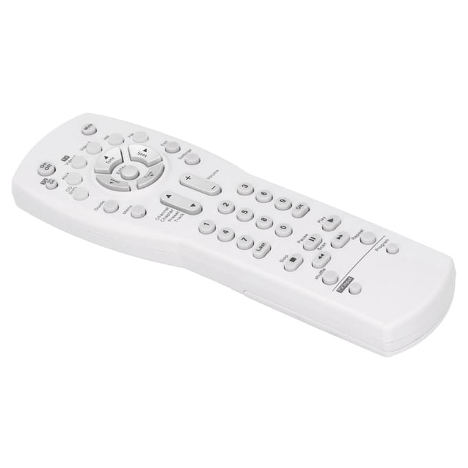 TV DVD VCR AUX o Video Media Center Systeem Controller voor AV 3‑2‑1 Serie Wit wit