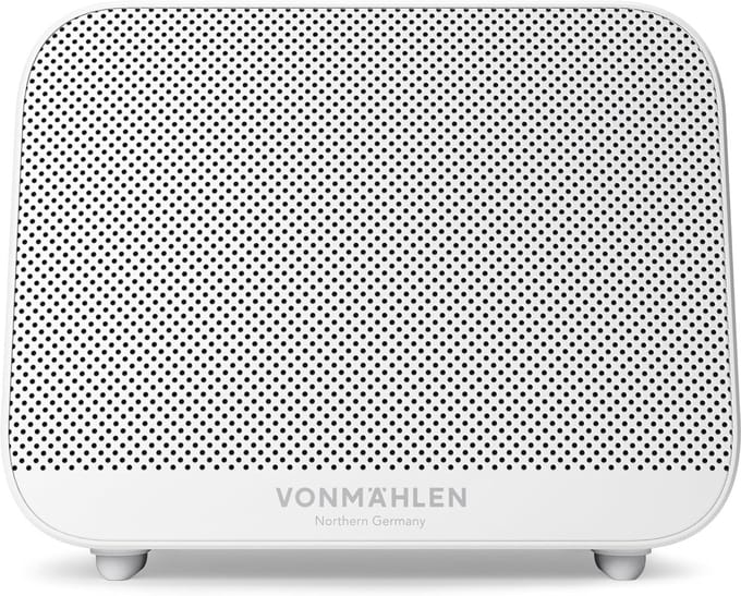 Draagbare Bluetooth Speaker - Mini Geluidsbox - Muziek Luisteren Buiten - Volledig Waterdicht IP67 - 7.1cm Compact Formaat - Wit