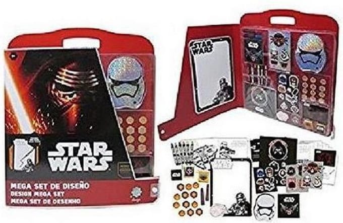 OPENBOX Schoolgerief Mega Set Star Wars Simba 86703 tekenset en kleurset