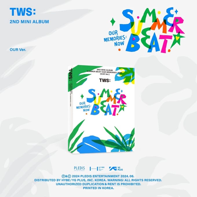 TWS - 2nd Mini Album: Summer Beat! (CD) (Our Version)