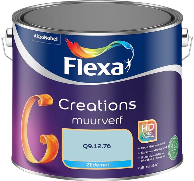 Flexa - Creations Muurverf Zijdemat - Q9.12.76 - Mengverf - 2,5 L