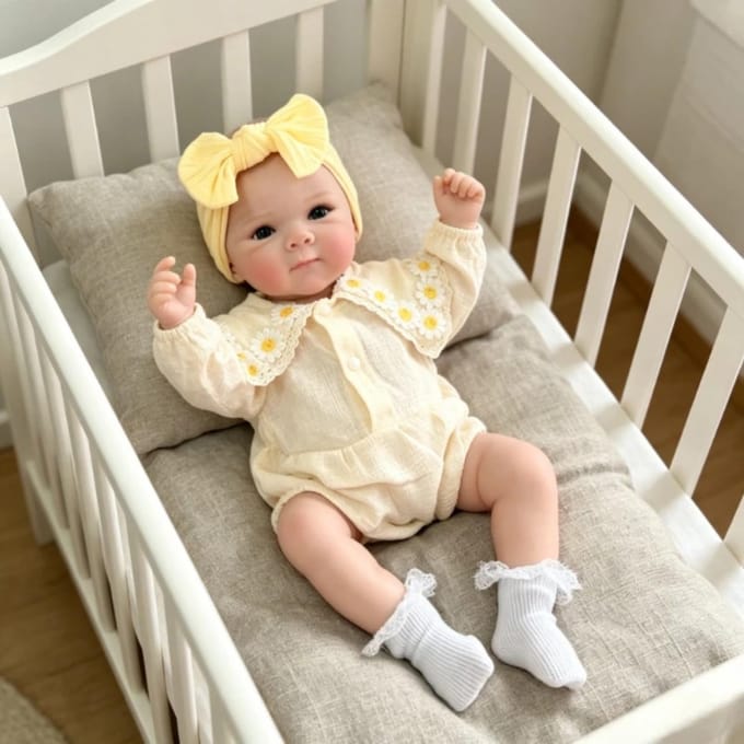 Babypop Meisje - Reborn Pop - Spelen en Verzorgen - Anatomisch Correct - 48 cm - N.v.t.