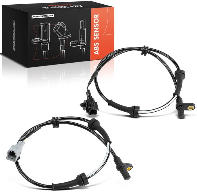Frankberg 2x ABS Sensor Achteras voor Nissan Tiida C11 SC11