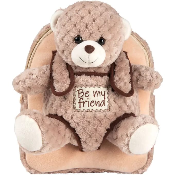Rugzak met pluchen speeltje Educa Borras Milly Bear