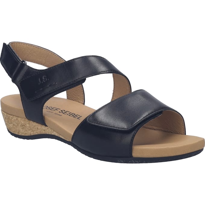 JOSEF SEIBEL Dames Sandaal Fleur 01 in zwart