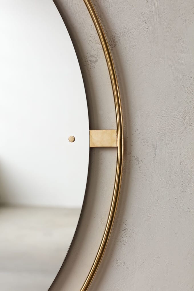 Audo - Nimbus Spiegel - messing - Ø110 cm - goud