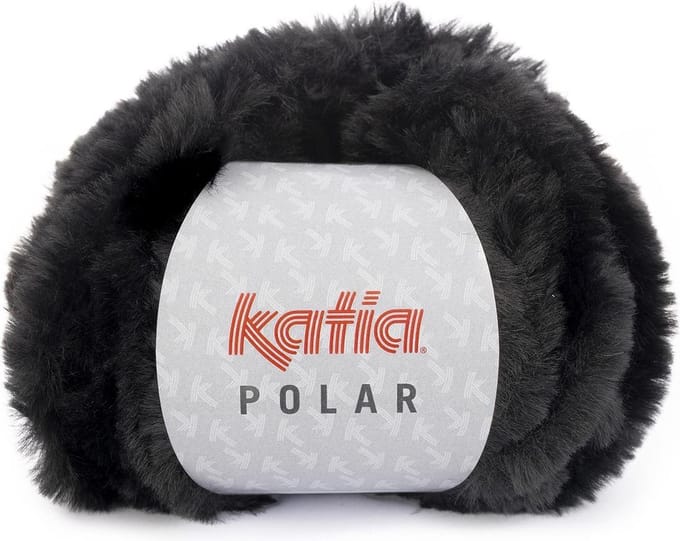 Katia Polar - 87 zwart - Polyester Garen