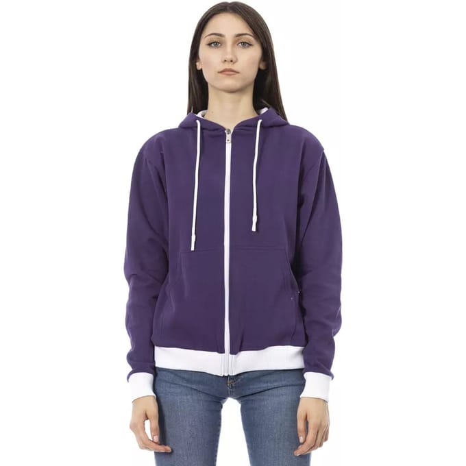 Zipper Hoodie Paars