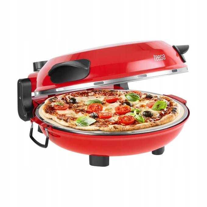Teesa Supreme+ Serie - Pizzaoven - 1200W - 405°C - Keramische Steen
