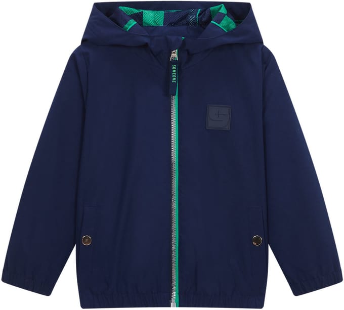 Someone ZEKI-SB-62-A Jongens Jas - DARK BLUE