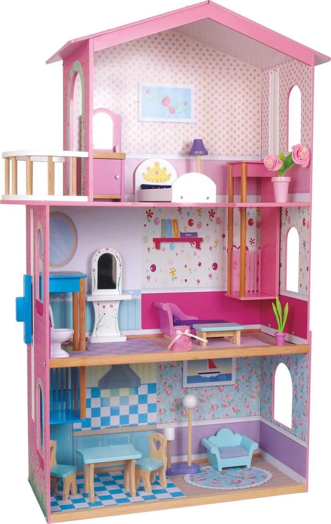Poppenhuis Sophia 74 x 121 x 34 cm