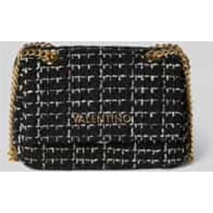 VALENTINO schoudertas Tweed Flap Bag Nero / Multicolor zwart